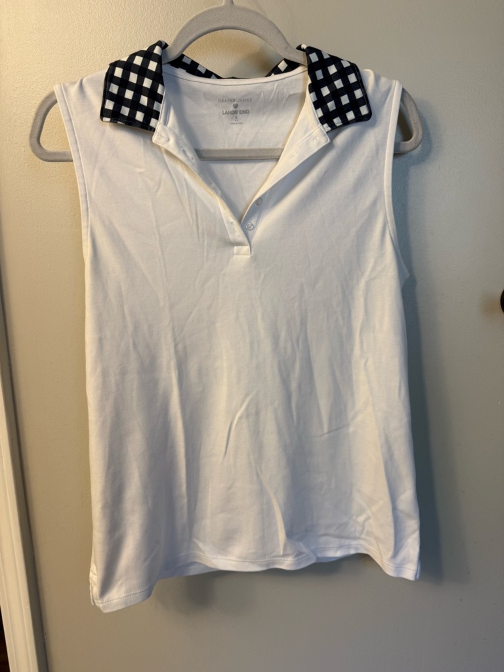 Lands' End x Draper James Sleeveless Polo